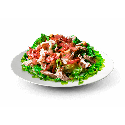 SALADE SAVOYARDE Salade-tomates-poulet-jambon-emmental